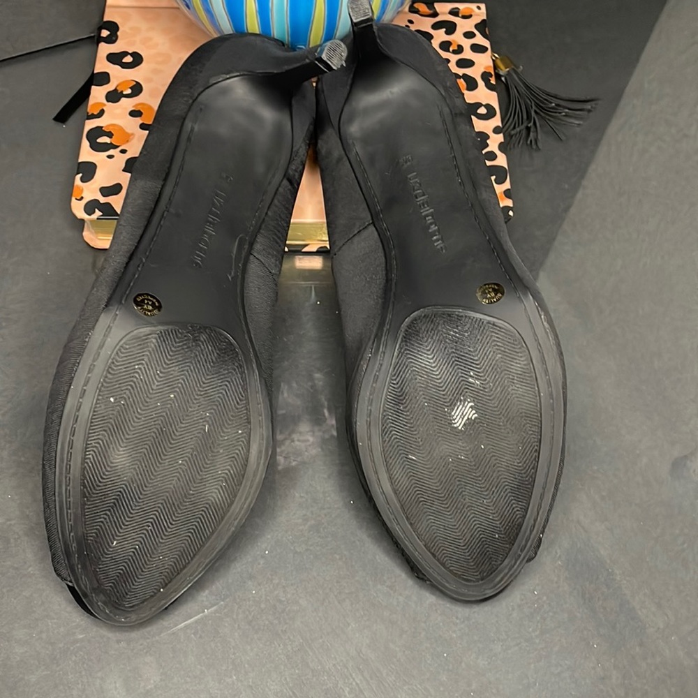 Black liz claiborne high-heeled shoe - Picture 8 of 16